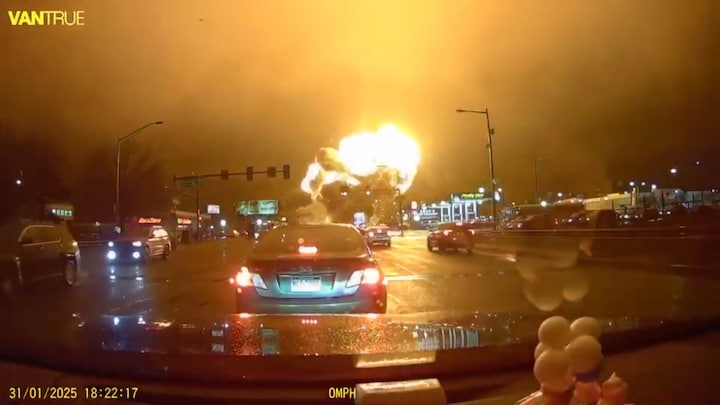 Fatale crash ambulancevliegtuig Philadelphia door dashcam gefilmd