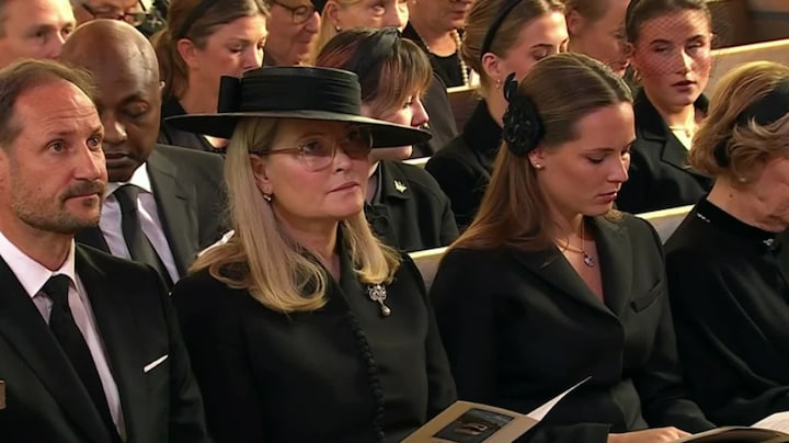 Noorwegen neemt afscheid van prinses Astrid: Marius ontbreekt