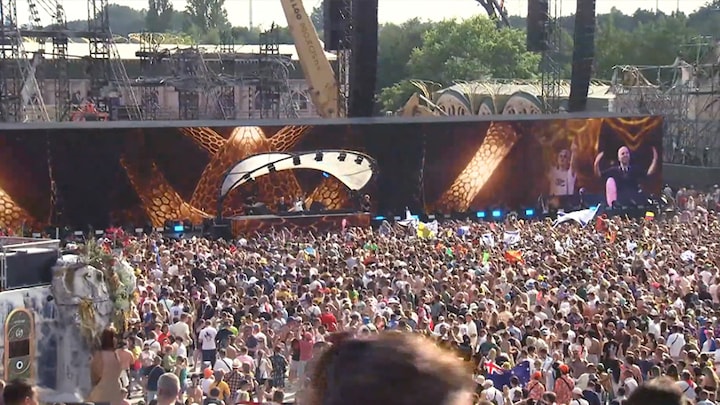 Tomorrowland trots op harde werken aan hoofdpodium: 'Het is magisch'