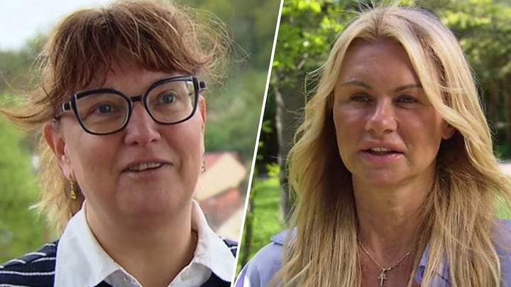 Tuinslangscène Sylwia en Monique in B&B Vol Liefde 'gespeeld'