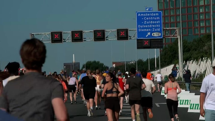 Once in a lifetime: deze mensen rennen vandaag op de snelweg