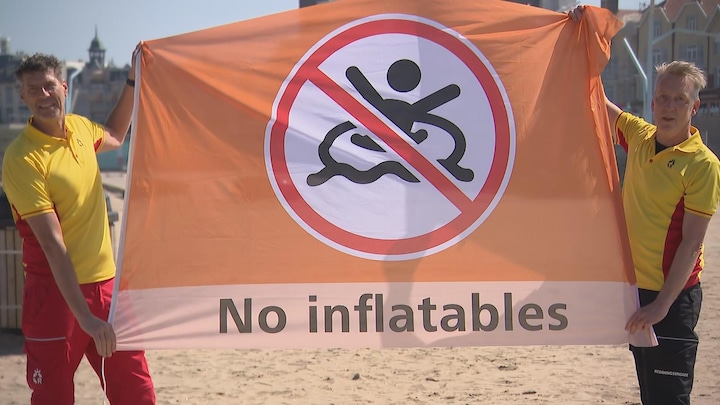 Dit zijn de nieuwe strandvlaggen: 'Is dat een krokodil?'