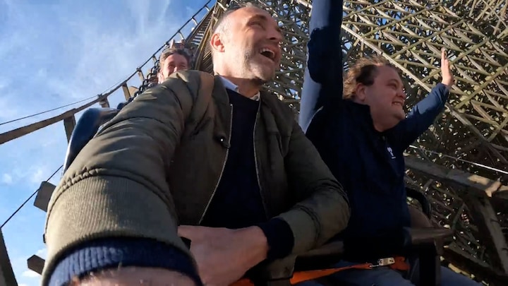 De hoogste én snelste houten achtbaan van de Benelux is weer open