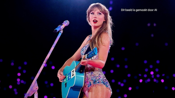 Met twee zinnen en een foto gaat Taylor Swift de strijd aan met AI