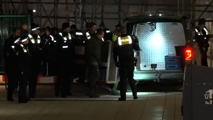 Wolf die vrouw beet in Hamburg raakte waarschijnlijk in paniek