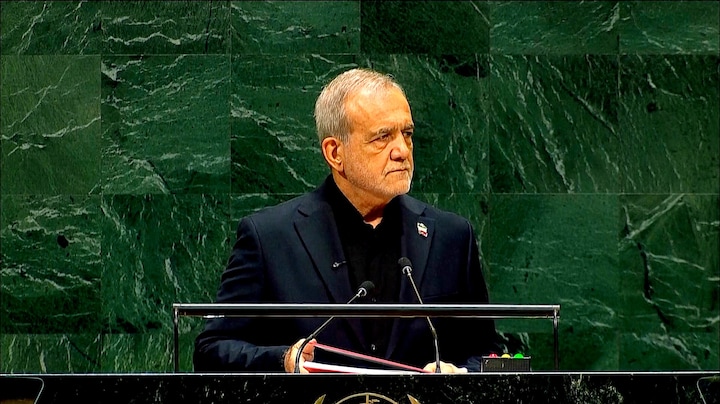 Iraanse president spreekt VN toe: 'Trump noemde ons terroristen' 