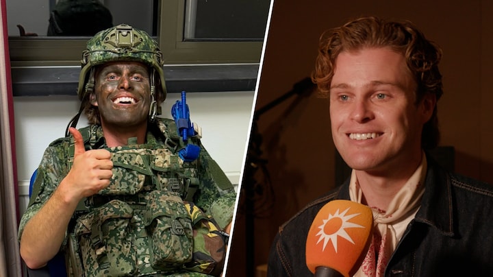 Kaj van der Voort officieel reservist na pittige eindoefening bij Defensie: 'Zwaarste wat ik ooit heb meegemaakt'
