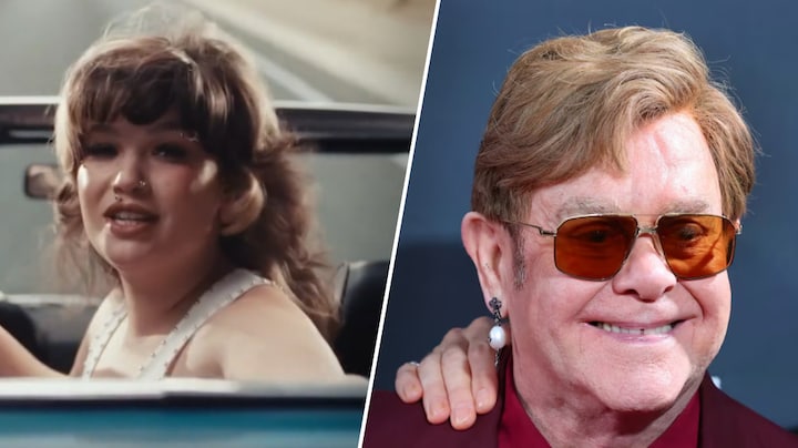 Lola Young slaat handen ineen met Elton John: 'Overdonderd en dankbaar'