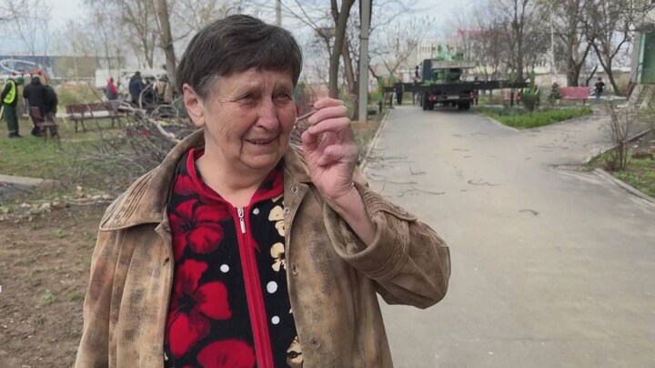 Inwoners Charkiv opgeschrikt door Russische aanval: 'O, mijn god'