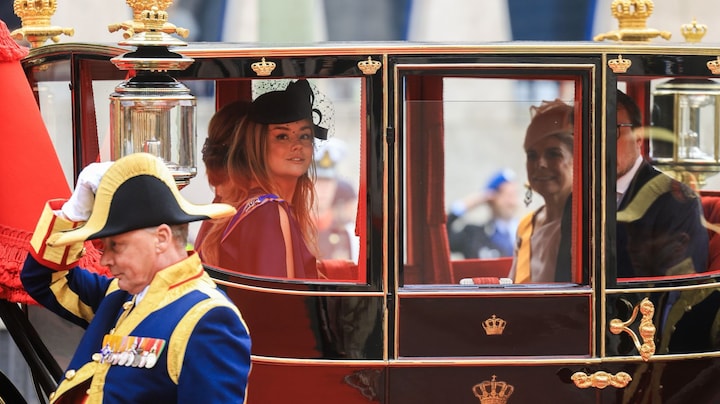 Prinses Ariane maakt debuut in koninklijke stoet