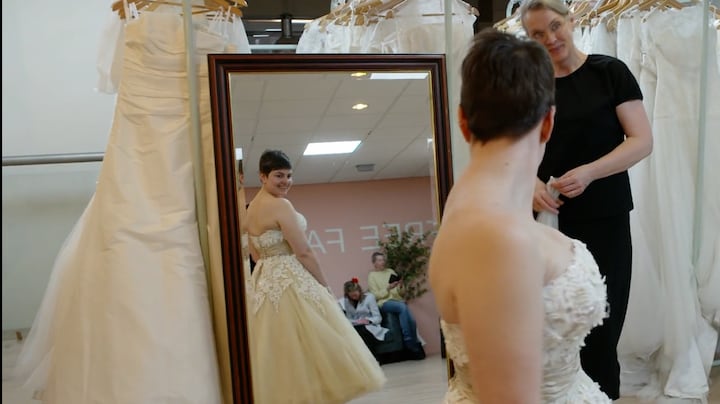 Trouwjurken kosten vaak duizenden euro’s, maar hier zijn ze gratis