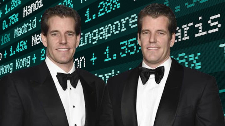 Winklevoss-tweeling wordt nóg rijker door cryptobeursgang
