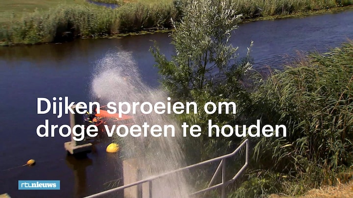 Dijken onder druk door de droogte