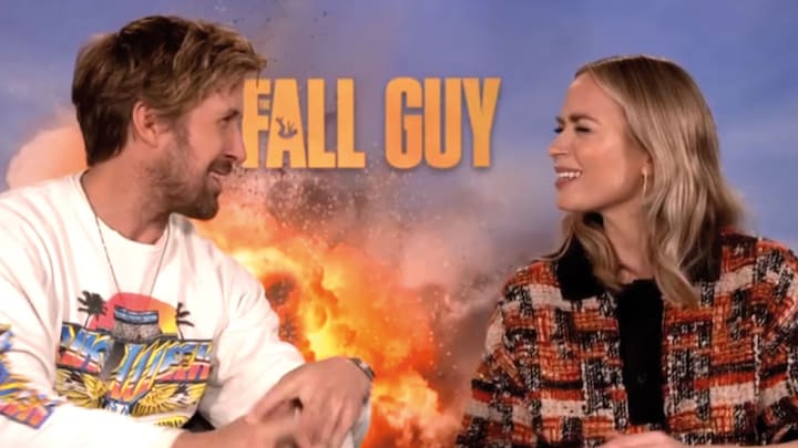 Chemie Ryan Gosling en Emily Blunt spat van scherm in The Fall Guy