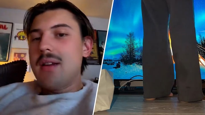 Daan Broesder waagt zich met vriendin aan TikTok-trend, maar dat loopt niet goed af