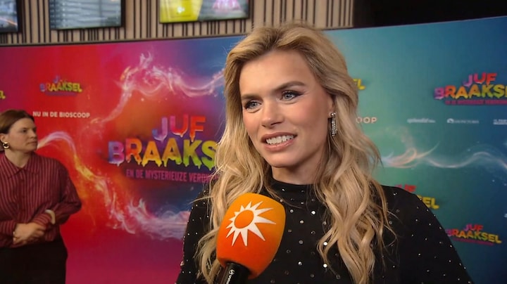 Nicolette van Dam trots op derde film van Juf Braaksel
