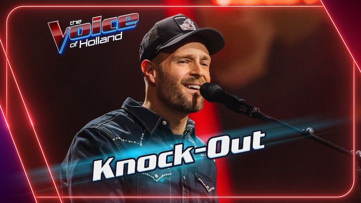 Daan Wolfs zingt ‘Tennessee Whiskey’ tijdens The Knock-outs
