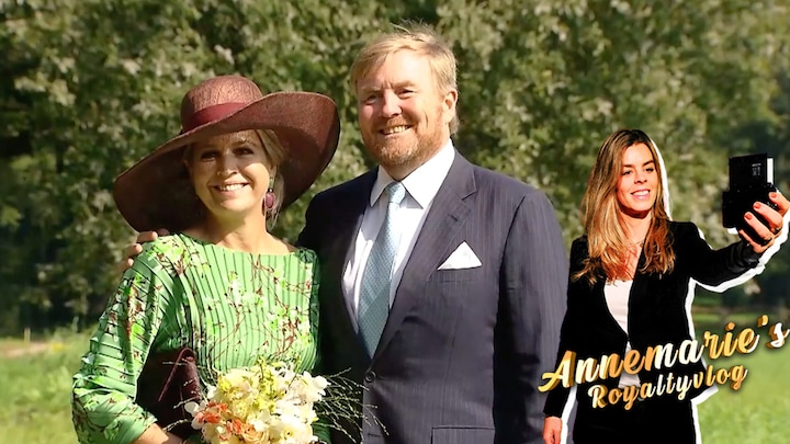 Annemarie's Royaltyvlog: nerveuze fans wachten koningspaar op