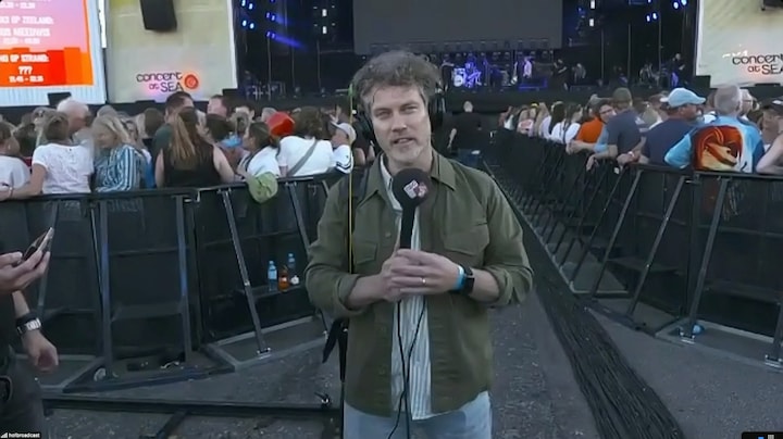 Paul Rabbering was live bij het optreden van Suzan en Freek op Concert at SEA: ‘Het was een ongelofelijk optreden’