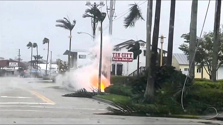 Eerste beelden ravage Florida door orkaan Ian