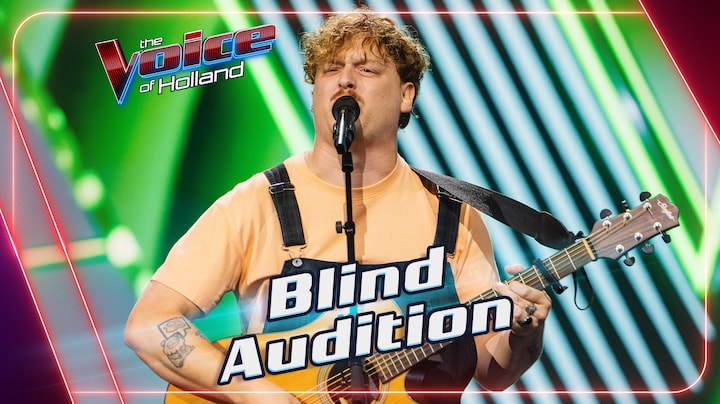 Daan Appelman zingt ‘Weak’ tijdens de Blind Auditions