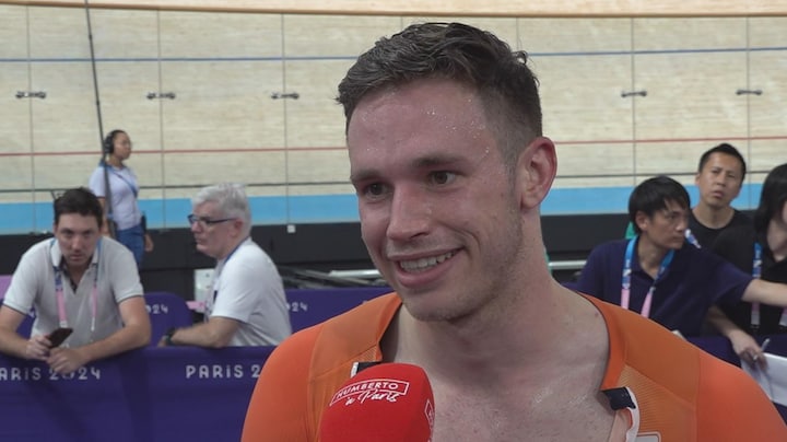 Lavreysen straalt na gouden sprintrace: 'Spelen zijn helemaal geslaagd'