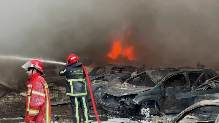 Honderden doden bij Israëlische aanval op Libanon