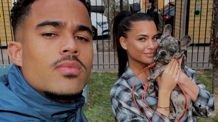 Justin Kluivert en vriendin Shanna voor het eerst ouders geworden