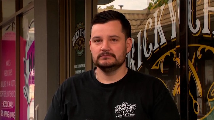 Kapper Ricky overmeesterde bestuurder die Australisch parlementslid aanreed