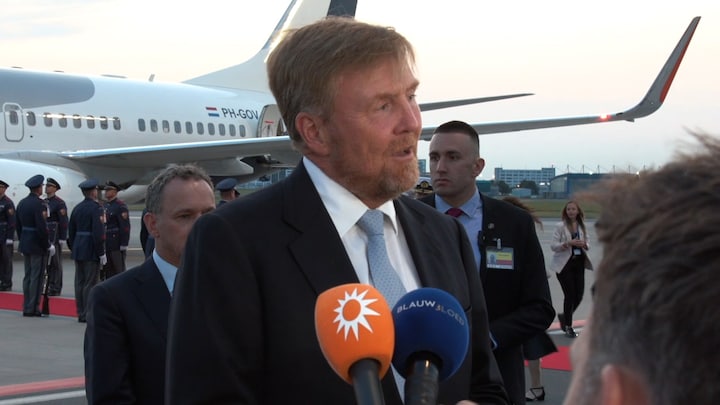 Koning Willem-Alexander na kabinetsval naar Tsjechië: 'Raar om Nederland nu te verlaten'