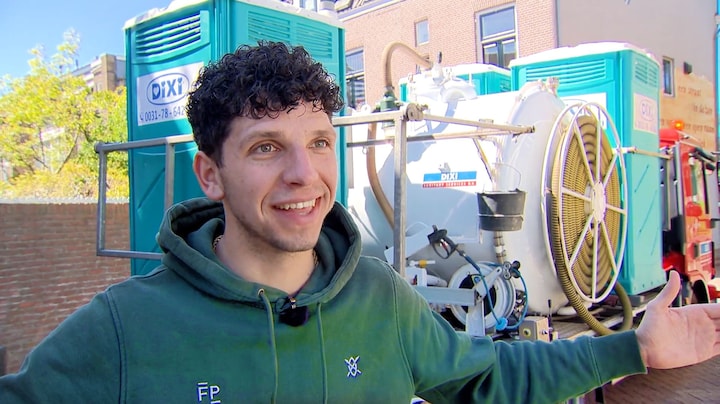 Dit is Roel, de vrolijkste 'Dixi-slurper' van het land