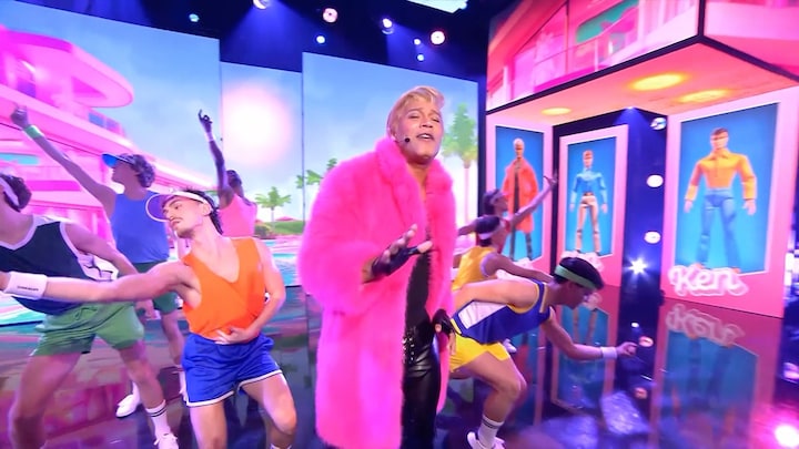 Everon Jackson Hooi is 'Just Ken' met geweldig optreden uit Barbie