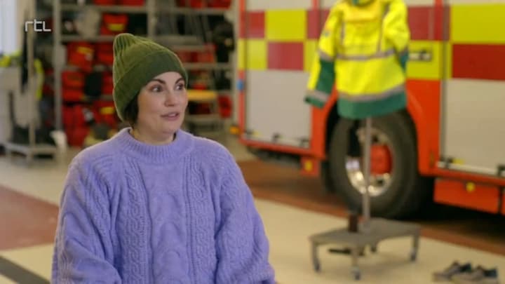 Model Linda Hakeboom gaat er als de brandweer vandoor