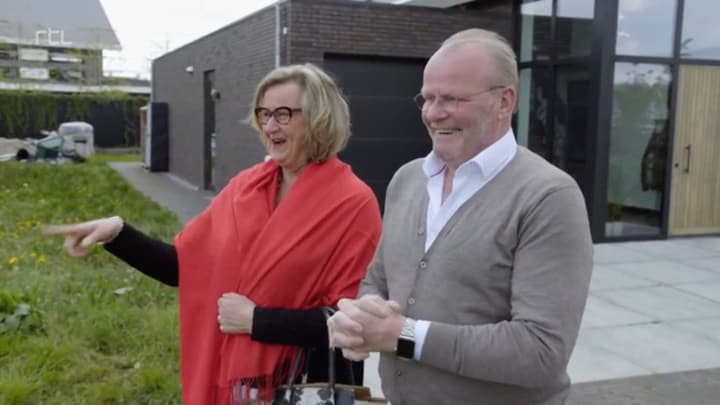 Out of the box-huis is nog een grasveld