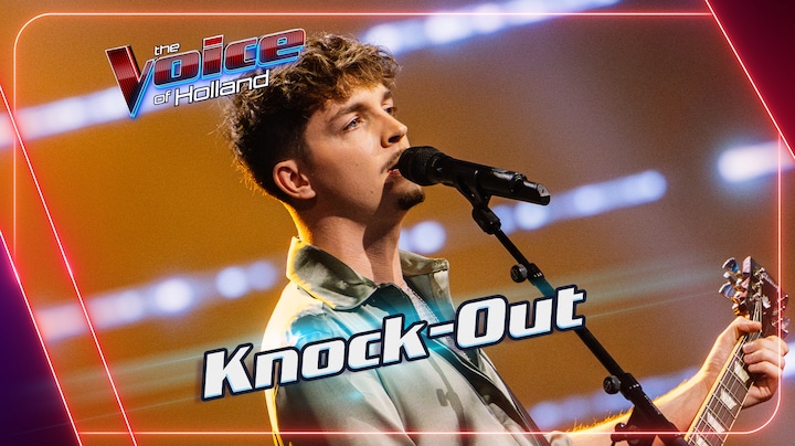 Ruben Hillen zingt ‘Beautiful Things’ tijdens The Knock-outs