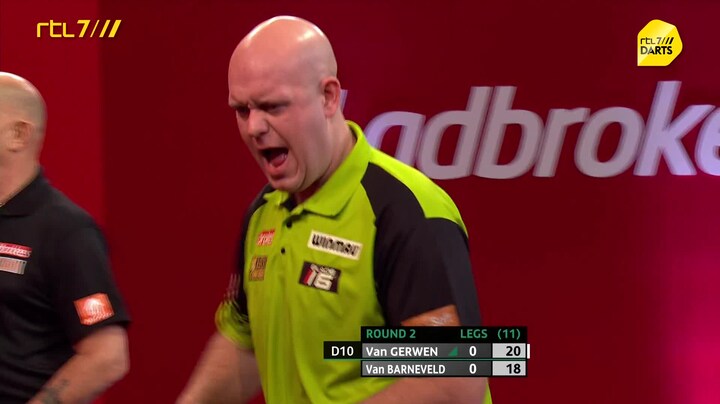 Darts: Samenvatting Van Gerwen - Van Barneveld