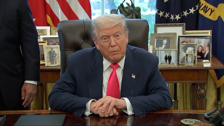 Trump over ontmoeting met Poetin: 'Vrede als het een goed gesprek is' 