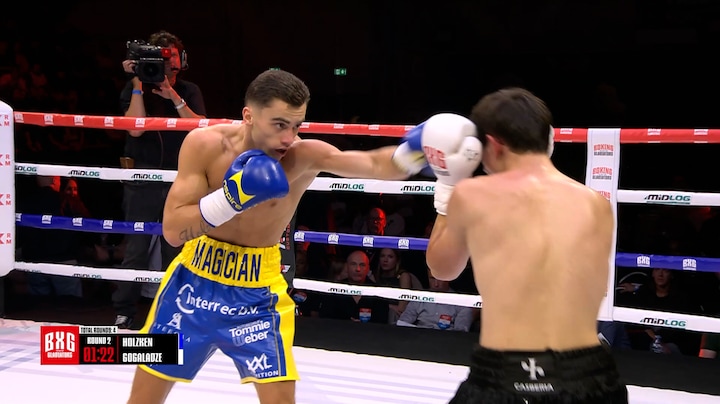 Verwoestende stoot zorgt voor knock-out bij Geraldo Holzken vs Ucha Gogaladze 