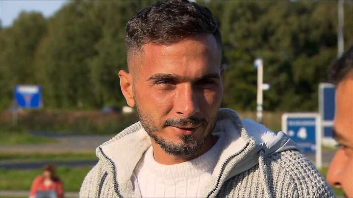 Ook voor Mohammed, gevlucht uit Syrië, is in Ter Apel geen plek