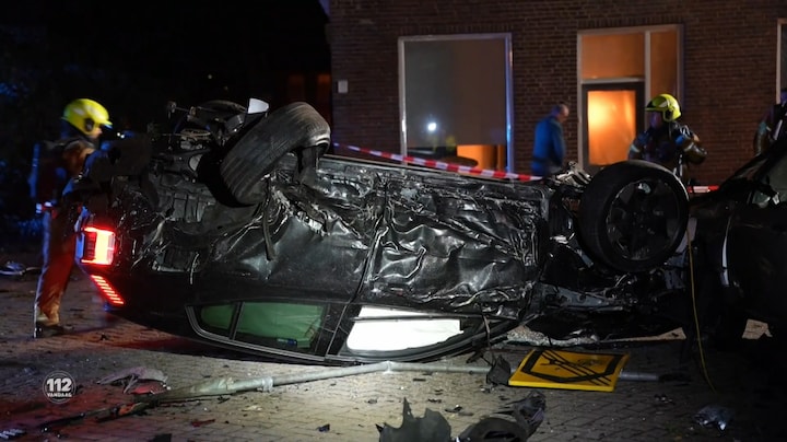 Achtervolging op hoge snelheid eindigt met harde crash 