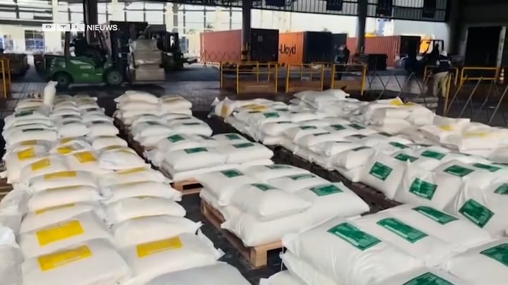 Colombia onderschept megapartij cocaïne, bestemd voor Nederland