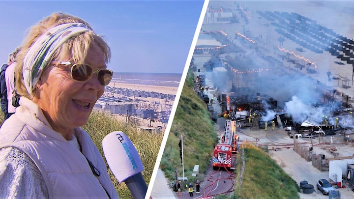 Vlammenzee raast door strandtent, 'groot gemis' volgens omwonenden