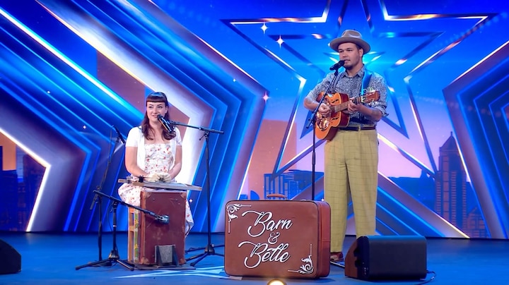 Wasbord en koffer? Barn & Belle's unieke sound splitst de HGT-jury!