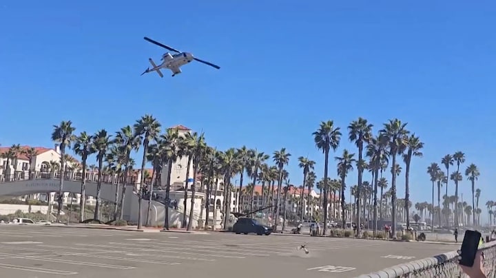 Vijf gewonden bij neerstorten helikopter in VS, onder wie drie omstanders