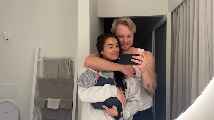 Kalvijn deelt vlog met baby Tobi over vaderschap: 'Hij is nu al eigenwijs'