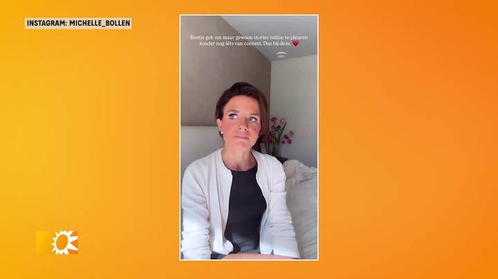 Michelle Bollen noemt liefdesbreuk 'voor nu beste beslissing'
