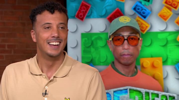 Pharrell Williams vertelt levensverhaal in nieuwe Lego-film