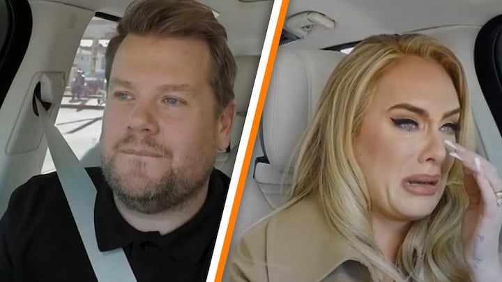 Emotionele James Corden en Adele in allerlaatste Carpool Karaoke 