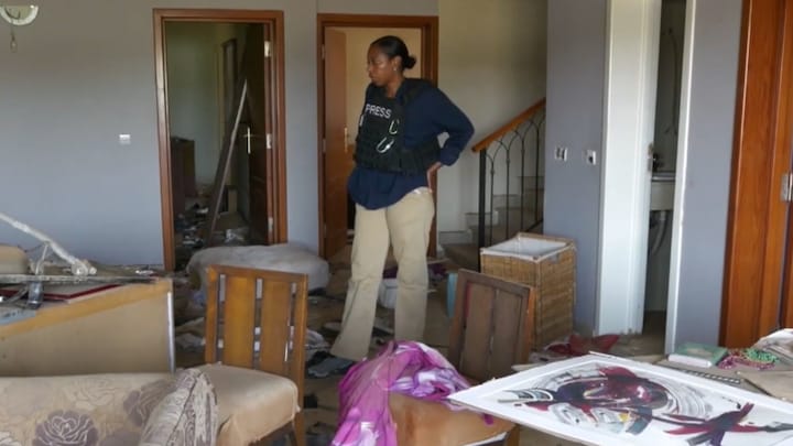 Yousra na twee jaar oorlog in Soedan terug in huis, fotoalbums liggen er nog