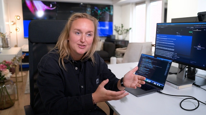 Jantine (34) gaat strijd aan met ChatGPT: 'Fuck it, ik bouw zelf wel iets'